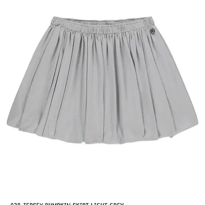 [BUNJANG] KOSEIO 038 Jersey Pumpkin Skirt Light Grey M / 코이세이오 038 져지 펌킨 스커트 라이트 그레이 M