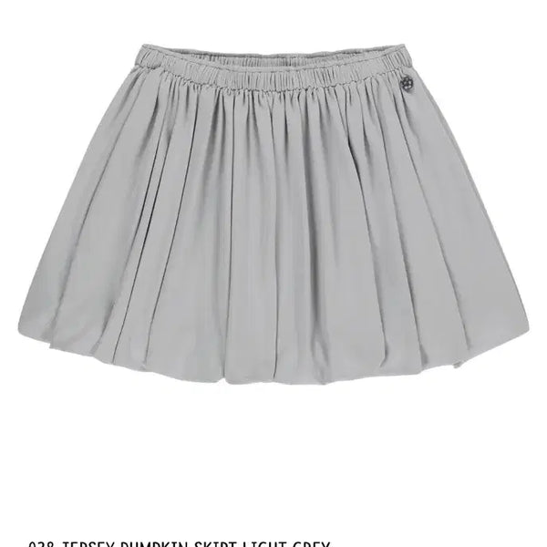 [BUNJANG] KOSEIO 038 Jersey Pumpkin Skirt Light Grey M / 코이세이오 038 져지 펌킨 스커트 라이트 그레이 M