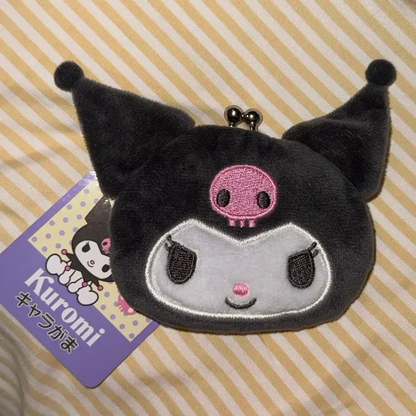 [BUNJANG] Kuromi Rattle Coin Purse / 쿠로미 딸랑이 동전지갑 새상품