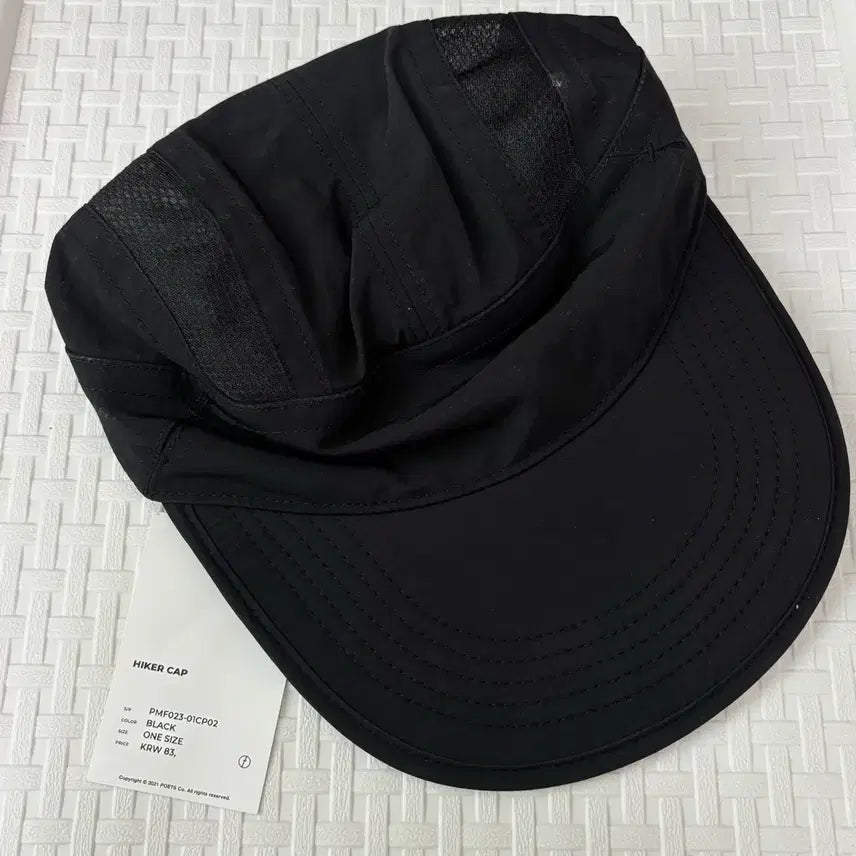 [BUNJANG] Moif Hiker Cap Black / 새상품 모이프 모자 하이커캡 / 블랙
