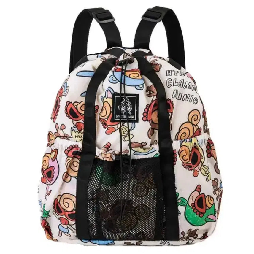 [BUNJANG] Hysteric Mini 2-Way Bag Backpack Tote Bag Eco Bag Shalom Club BAPE / 히스테릭 미니 메지루시 가방 백팩 토트백 에코백 샬롬클럽 베이프