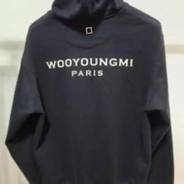 [BUNJANG] Wooyoungmi 21FW Back Logo Hoodie Size 50 / 우영미 21fw 백로고 후드 판매 사이즈50