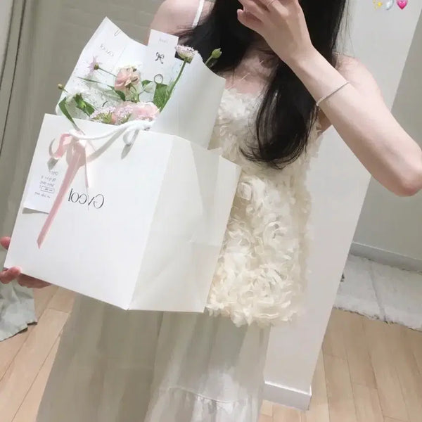 [BUNJANG] Nuanua Rose Bustier / (새상품) 누아누아 로즈 뷔스티에