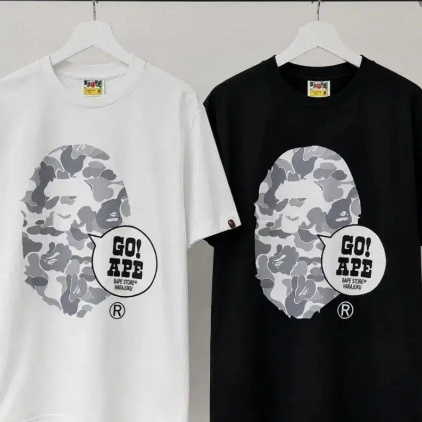 [BUNJANG] A Bathing Ape Harajuku Graphic T-Shirt / 특가##베이프 하라주쿠 반팔