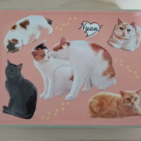 [BUNJANG] Merry Chocolate Neko Tin Case / 메리 초콜릿 네코 틴케이스 (2024)