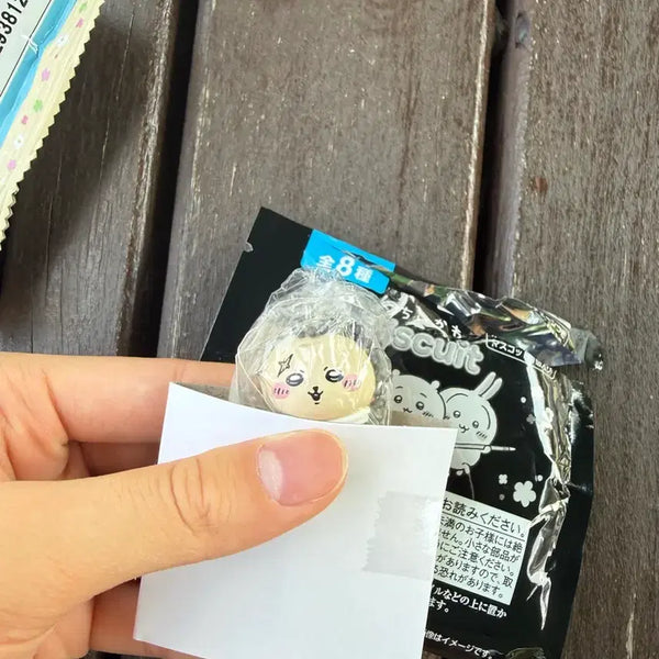[BUNJANG] Chiikawa Racco Biscuit Keychain (Sealed) / 치이카와 랏코 비스킷 키링 미개봉 교환