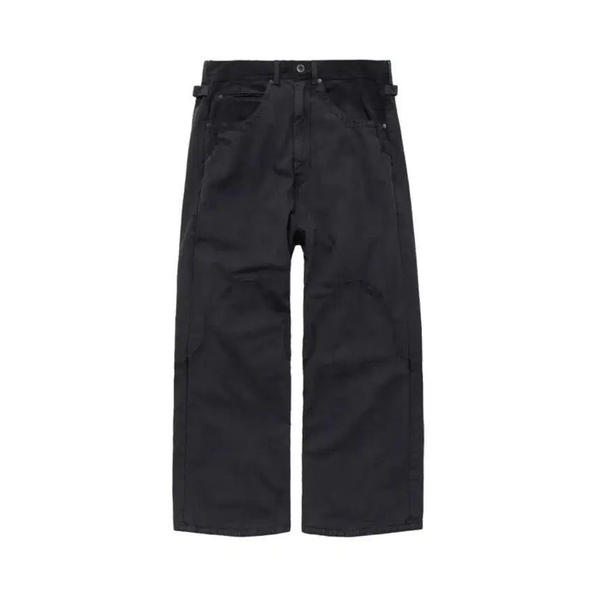 [BUNJANG] Poleriter 26ss Flame Pants Washed Navy / [4] 폴리테루 26ss 플레임 팬츠 워시드 네이비 4