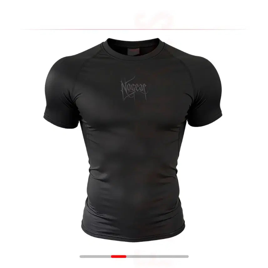 [BUNJANG] NOGEAR Compression T-Shirt Black / 노기어 컴프레션 티셔츠 블랙(새상품)