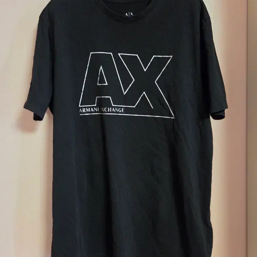 [BUNJANG] Armani Exchange Short Sleeve T-Shirt Black L / 알마니 익스체인지 반팔티셔츠 블랙