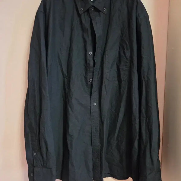 [BUNJANG] Musinsa Standard Black Oversized Fit Shirt / 무신사 스탠다드 셔츠