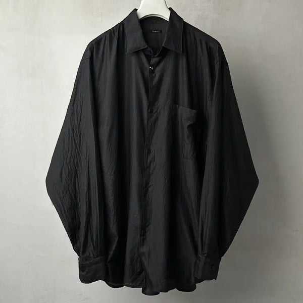 [BUNJANG] Comoli Wool Silk Shirt Brown Size 4 / 26ss comoli 코모리 울 실크 브라운 셔츠 4
