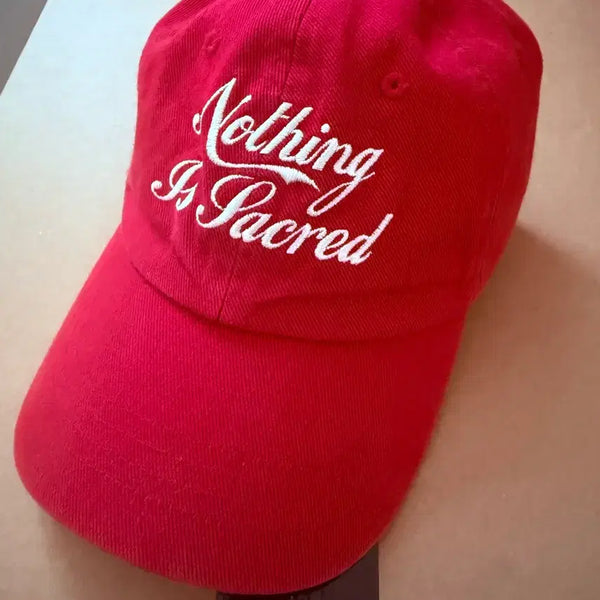 [BUNJANG] MSCHF Nothing Is Sacred Exhibition Official Logo Cap / MSCHF 미스치프 모자 볼캡