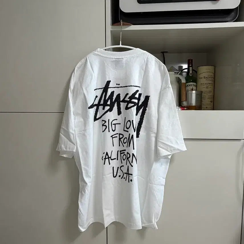 [BUNJANG] Stussy Big Love T-Shirt White XL / (새상품) 스투시 빅 러브 티셔츠 화이트 XL