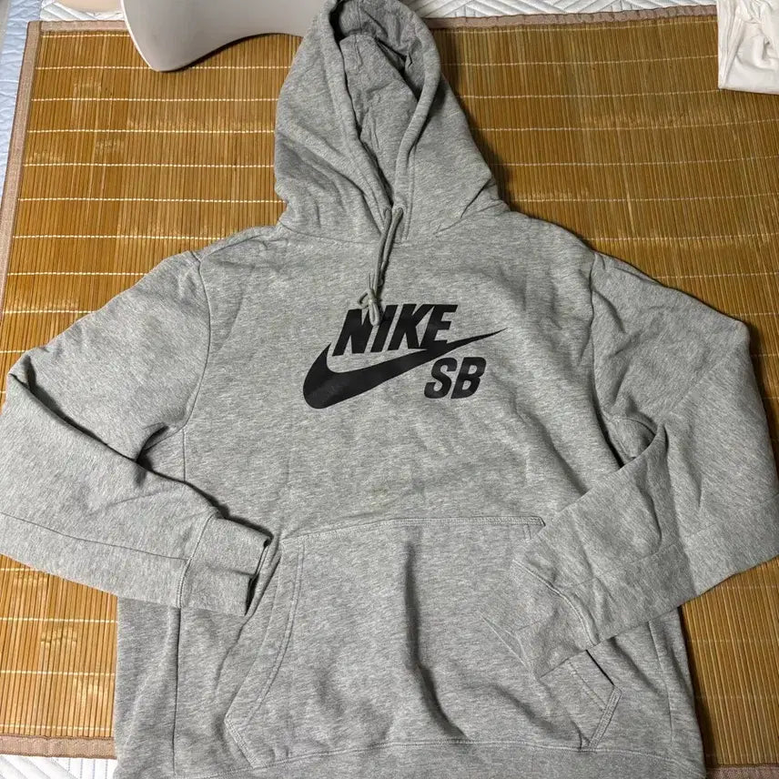 [BUNJANG] Nike SB Hooded Sweatshirt Grey L / 나이키 후드티 l