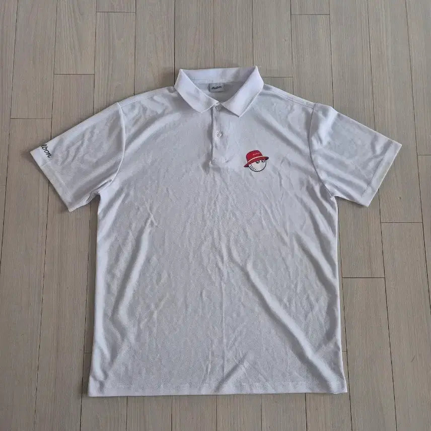 [BUNJANG] Malbon Golf Short Sleeve Polo Shirt (Size 105) / 말본 카라골프티(105)