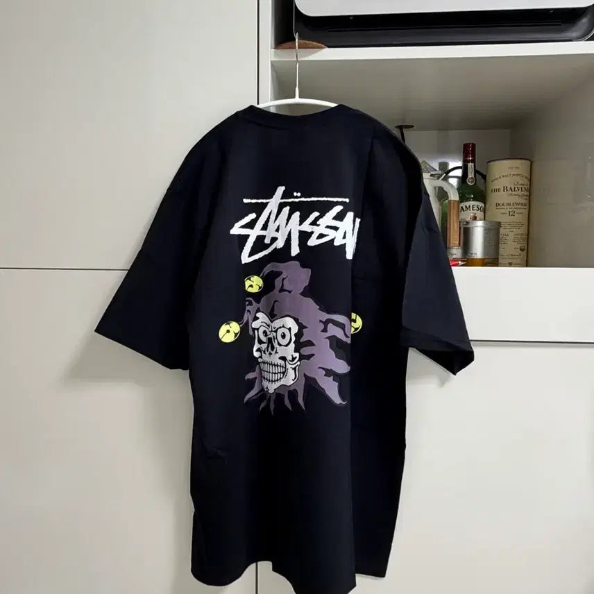 [BUNJANG] Stussy Joker T-Shirt Black L / (새상품) 스투시 조커 티셔츠 블랙 L사이즈