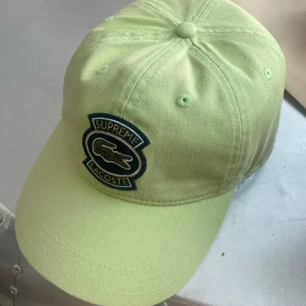 [BUNJANG] Supreme x Lacoste 6-Panel Cap / 슈프림 라코스테 6패널 모자