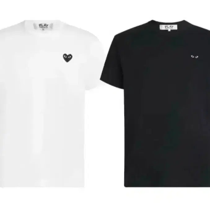 [BUNJANG] Comme des Garçons Blackheart Logo Short Sleeve T-Shirt / 꼼데가르송 블랙와펜. 반팔티