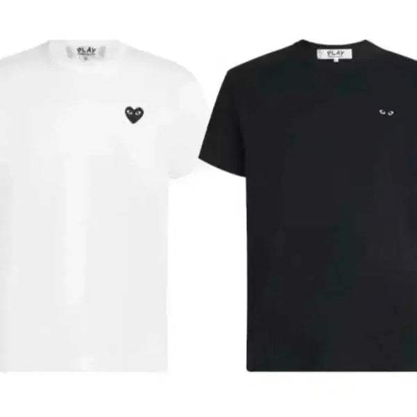 [BUNJANG] Comme des Garçons Blackheart Logo Short Sleeve T-Shirt / 꼼데가르송 블랙와펜. 반팔티