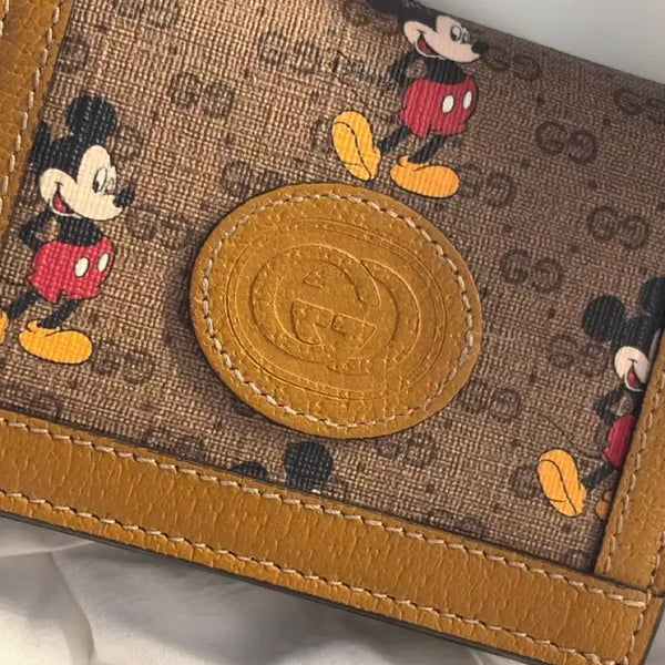 [BUNJANG] Gucci x Disney Collaboration Leather Tote Bag / 구찌디즈니 콜라보 급처!!!!!많이깎아드려요!!