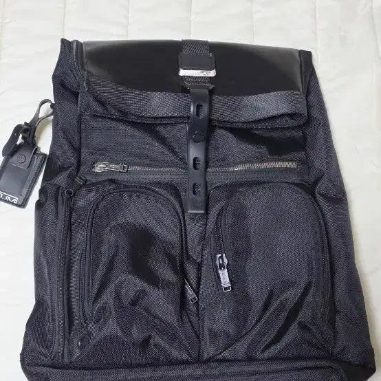 [BUNJANG] TUMI Alpha Bravo London Roll Top Backpack 0232388D (Black) / 투미 TUMI 알파브라보 런던 롤탑 백팩 0232388D (BLACK)