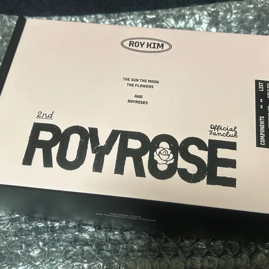 [BUNJANG] Roy Kim Official Fanclub Kit Season 2 (Opened) / 로이킴 공식 2기 팬키트