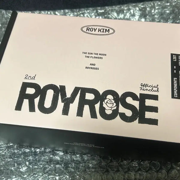 [BUNJANG] Roy Kim Official Fanclub Kit Season 2 (Opened) / 로이킴 공식 2기 팬키트