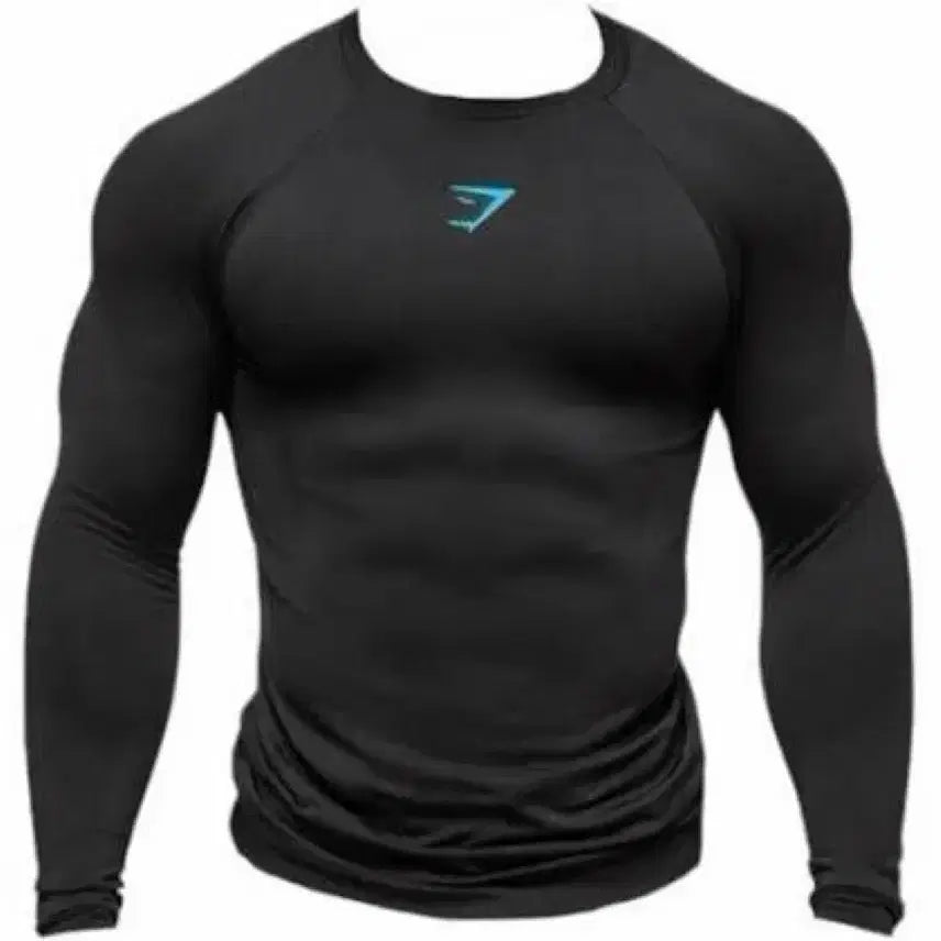 [BUNJANG] Gymshark Onyx Midnight Long Sleeve M / [새상품] M 짐샤크 오닉스 미드나잇 롱슬리브 / v5 v1