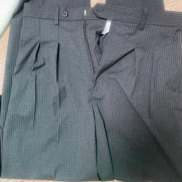 [BUNJANG] UrbanTino Rochester Stripe Slacks / 어반티노/로체스트라이프 슬랙스