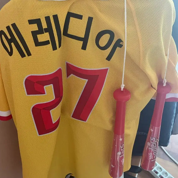 [BUNJANG] SSG 24 Yellow Edition Eredivisie Uniform - Size L (100) / SSG 24 옐로우 에디션 유니폼 에레디아