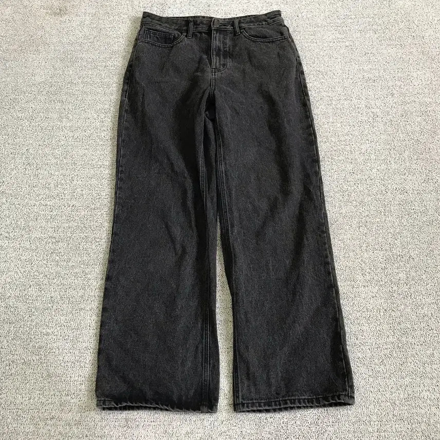 [BUNJANG] Musinsa Standard Black Denim Jeans / 무신사스탠다드 흑청바지