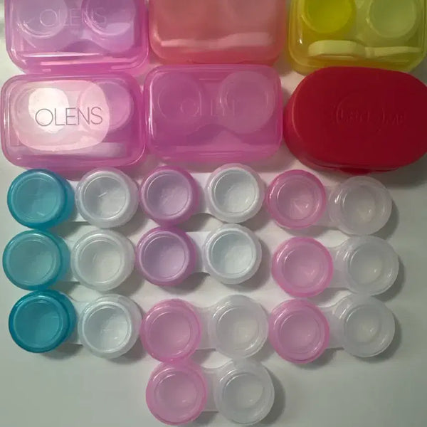 [BUNJANG] Contact Lens Case Set (16 Pieces) / 렌즈통 16개 세트