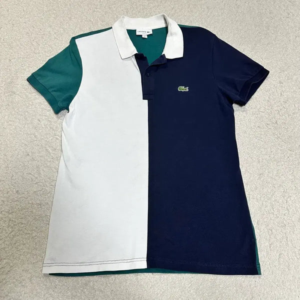 [BUNJANG] Lacoste Slim Fit Short Sleeve Polo Shirt L (105) / 라코스테 반팔 카라티 슬림핏 L 105