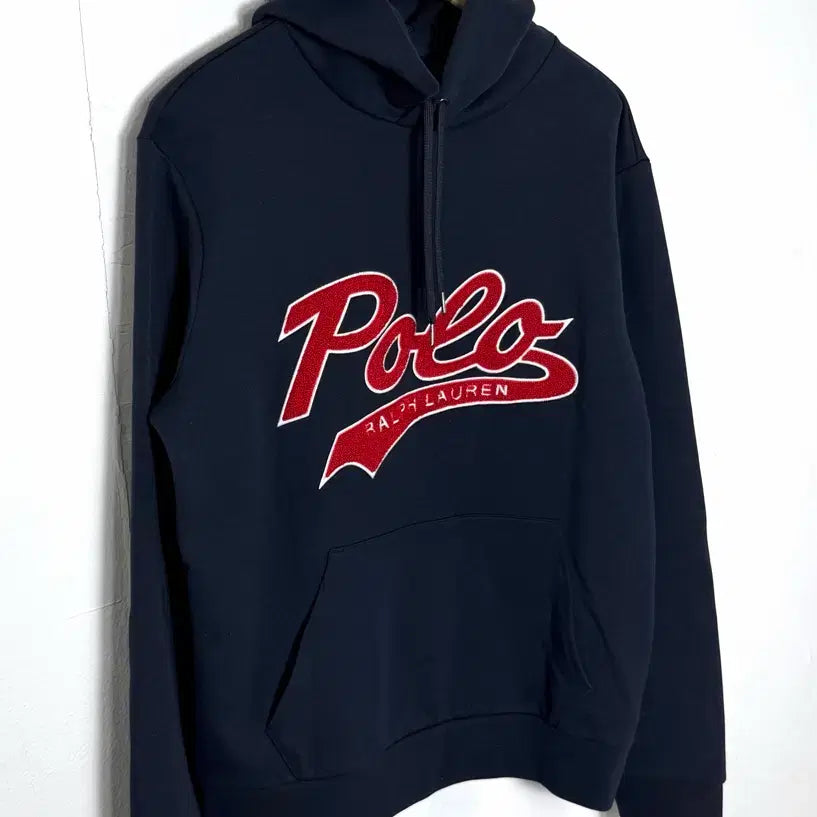 [BUNJANG] Polo Dark Navy Hoodie / 폴로 후드티