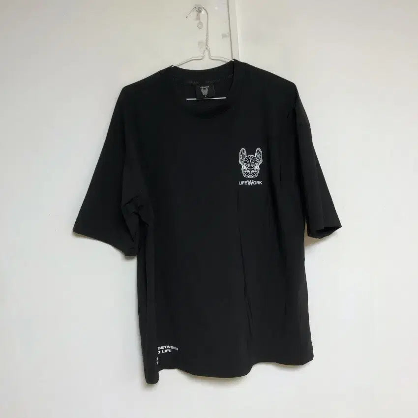 [BUNJANG] Life Work Men's Oversized Short Sleeve T-Shirt / 라이프워크 남성 오버핏 반팔티 100L@9923