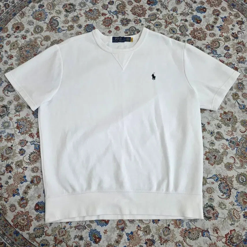 [BUNJANG] Polo Ralph Lauren Short Sleeve T-Shirt L White / 정품) 폴로 랄프로렌 반팔 화이트 맨투맨 반팔티셔츠 L