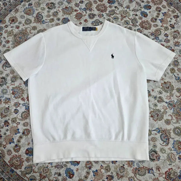 [BUNJANG] Polo Ralph Lauren Short Sleeve T-Shirt L White / 정품) 폴로 랄프로렌 반팔 화이트 맨투맨 반팔티셔츠 L