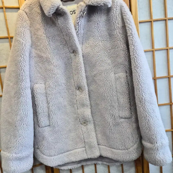 [BUNJANG] COS Faux Fur Jacket Free Size / COS 인조양털쟈켓 프리