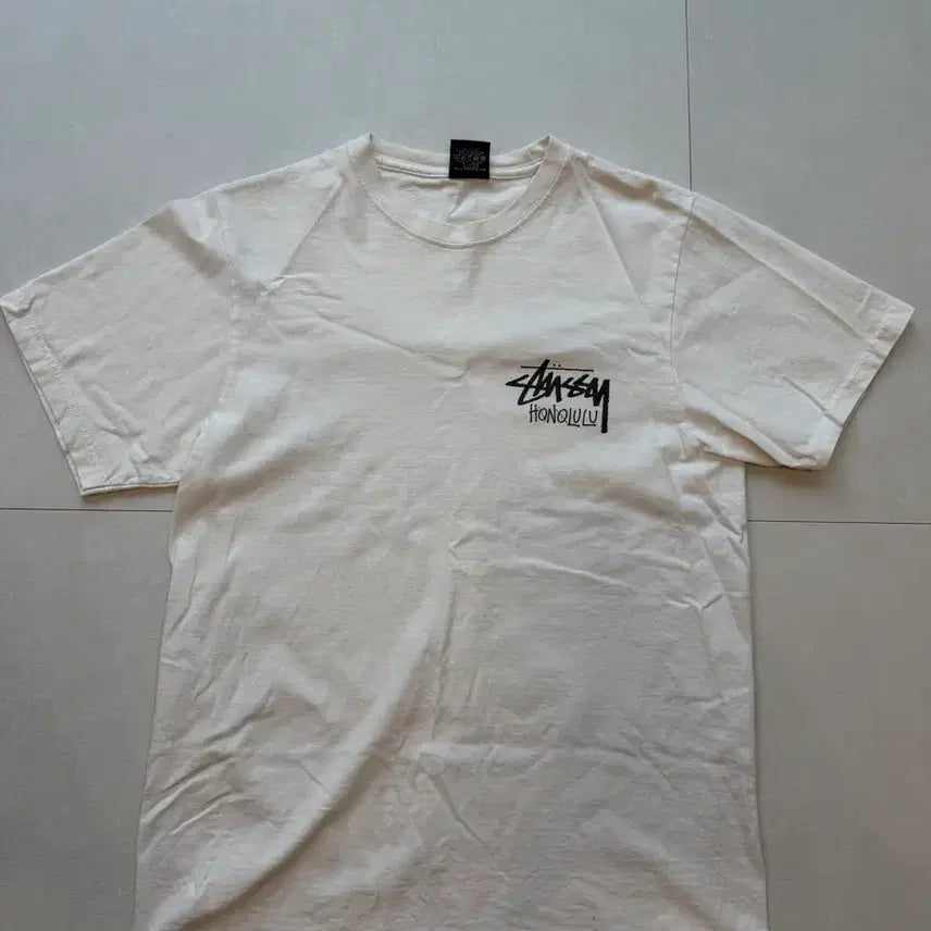 [BUNJANG] Stussy Honolulu T-Shirt White Size S / 스투시 호놀룰루 반팔 화이트 s 사이즈 팝니다