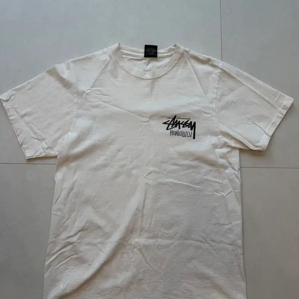 [BUNJANG] Stussy Honolulu T-Shirt White Size S / 스투시 호놀룰루 반팔 화이트 s 사이즈 팝니다