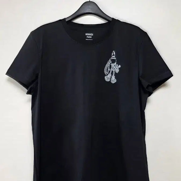 [BUNJANG] Hermes Black T-Shirt / 에르메스 블랙 반팔티 새상품
