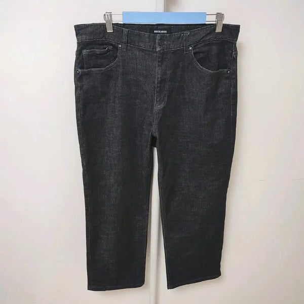 [BUNJANG] Buckaroo Men's Black Denim Jeans (Brushed Interior, Stretch) / [35] 버커루 기모 남성 흑청 스판 청바지 새옷 수준 데님팬츠