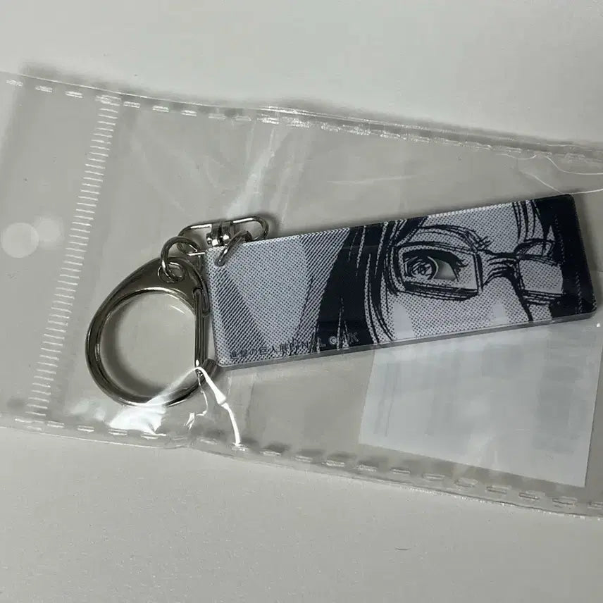 [BUNJANG] Attack on Titan Exhibition Final Hanji 'Eye Contact' Acrylic Keychain / 진격의 거인 전시회 final 한지 눈빛 키링 아크릴