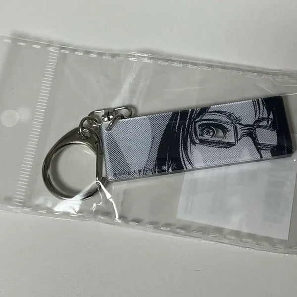 [BUNJANG] Attack on Titan Exhibition Final Hanji 'Eye Contact' Acrylic Keychain / 진격의 거인 전시회 final 한지 눈빛 키링 아크릴