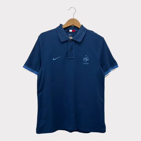 [BUNJANG] Nike France National Team Pique Polo T-Shirt Size L / [95-100] 나이키 프랑스 국대 반팔 피케티 카라티 L