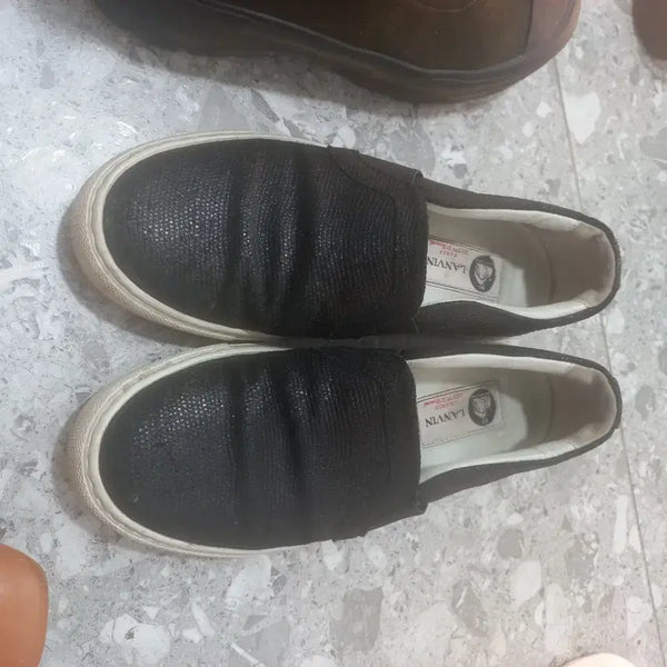 [BUNJANG] Lanvin Black Sneakers / 랑방 스니커즈 블랙