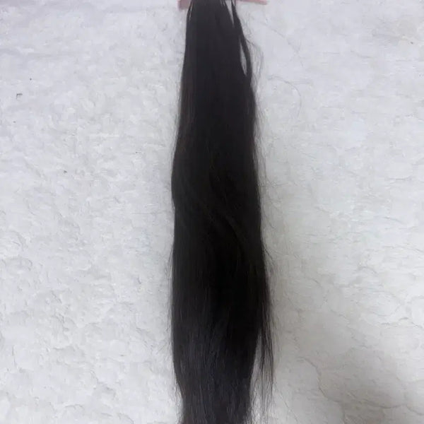 [BUNJANG] 18-inch Dark Brown Hair Extensions / 붙임머리 다크브라운 18인치