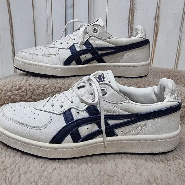 [BUNJANG] Onitsuka Tiger GSM SD Oatmeal Peacoat Sneakers / 오니츠카타이거 GSM SD 오트밀피코트 (D427