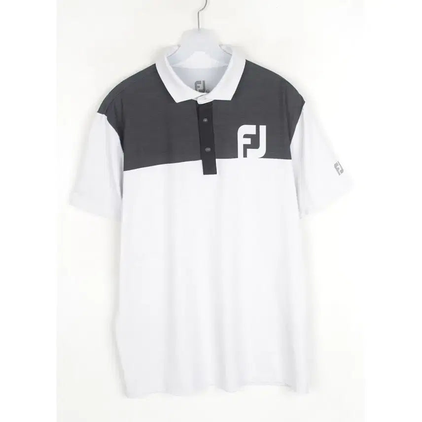 [BUNJANG] FJ Performance Short Sleeve Polo Shirt Men's L Golf T-Shirt KT4782 / FJ 기능성 반팔 카라티 남성L 골프 티셔츠 KT4782