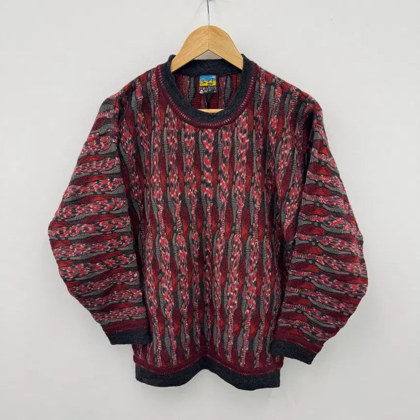 [BUNJANG] Vintage Pattern Knit Sweater / 빈티지 패턴니트
